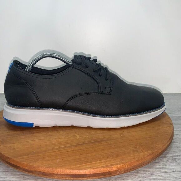 Cole Haan Grand Camden Atlantic Men’s 10 M Black Lace-Up Oxford Dress Shoes - Picture 1 of 10